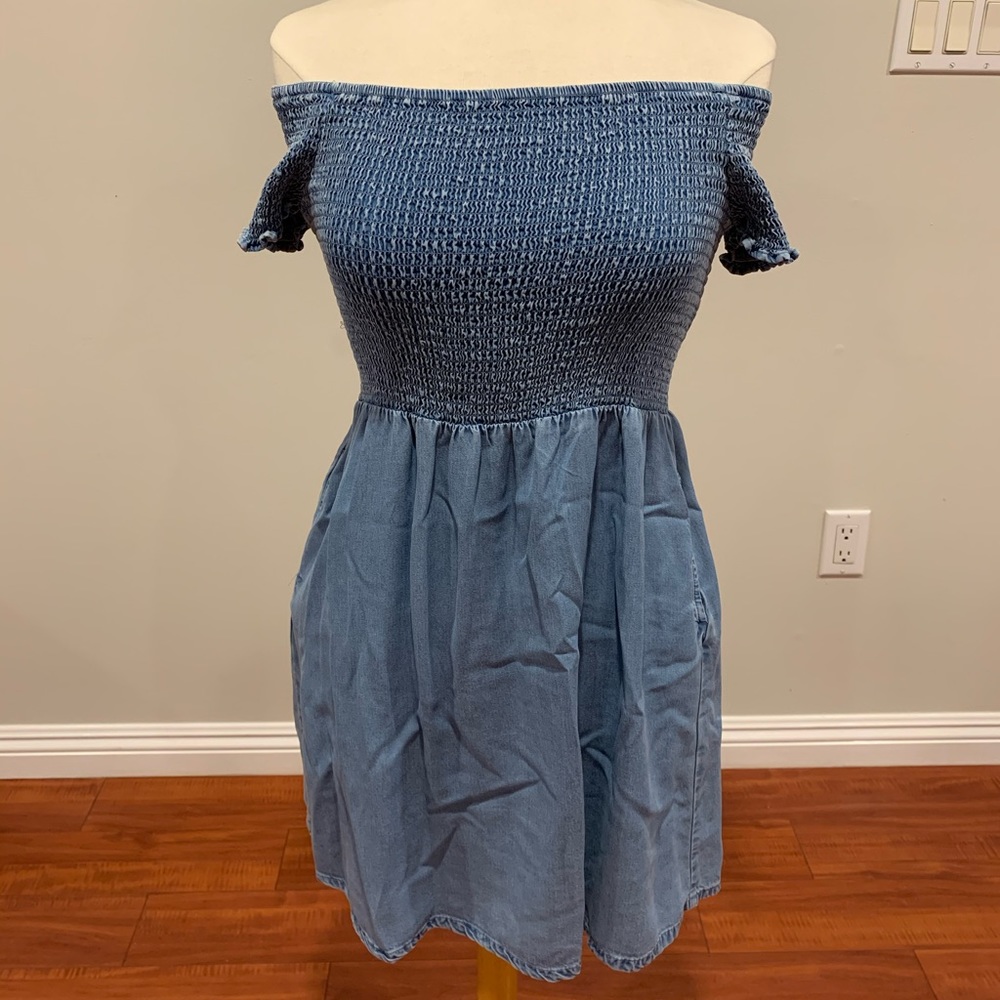 Forever 21 Dress Summer Blue Kids